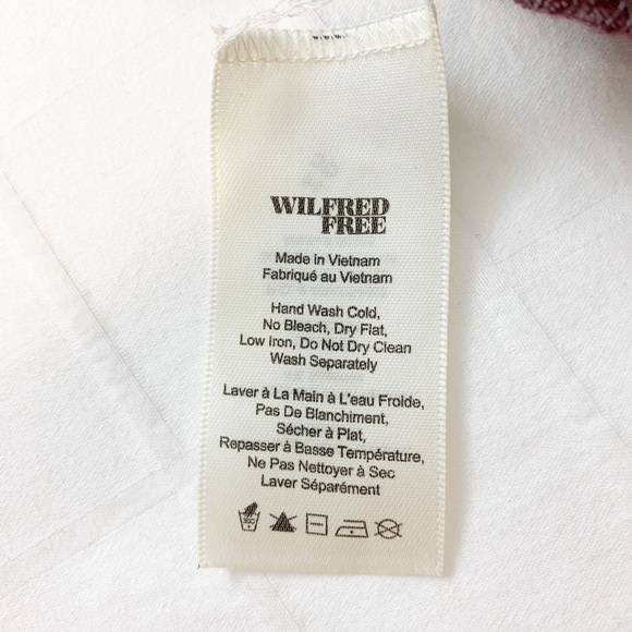 Wilfred Free Aritzia Purple Space Dye Cober Dress - Picture 7 of 8